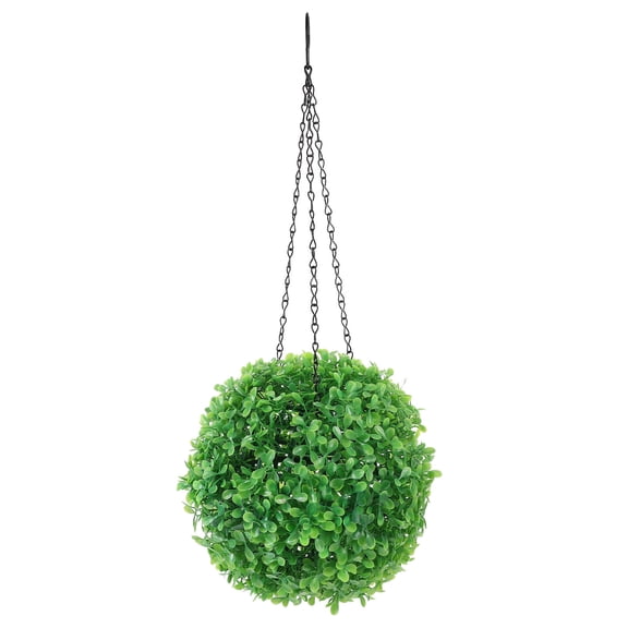 BESTYASH Green Artificial Topiary Hanging Faux Plants for Indoor Outdoor Ceiling Wall Decorative Use