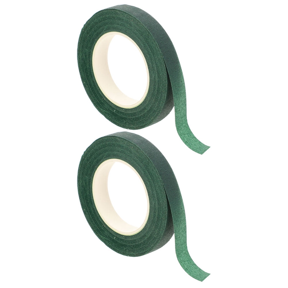 BESTYASH Floral Stem Wrapping Tape Green Stretchy Floral Tape for DIY Flower Bouquet Arrangement