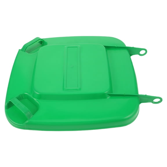BESTYASH Green Plastic Trash Can Lid Replacement with Uv Resistant Heavy Duty Outdoor Cover