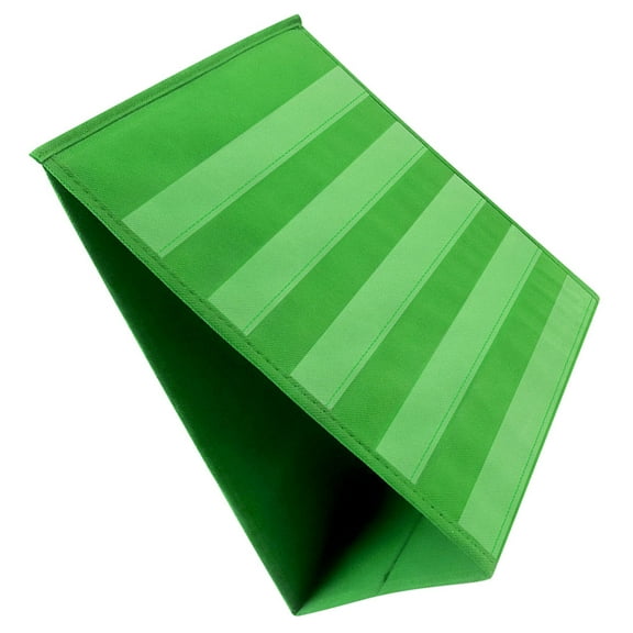 BESTYASH Multifunctional Green Tabletop Pocket Chart Stand with Card Slots for Classroom and Office