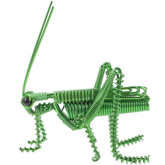BESTYASH Green Simulation Grasshopper Model Made of Aluminum for Biology Education and Decoration