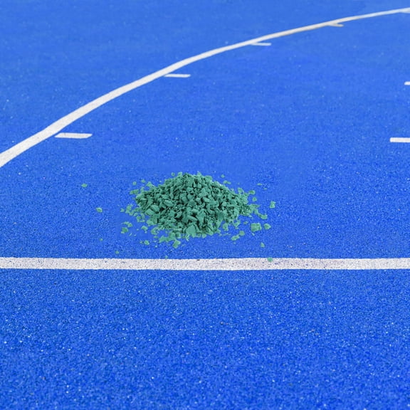 BESTYASH Durable Green Rubber Crumb Turf Infill for Synthetic Lawn Easy Maintenance and Use