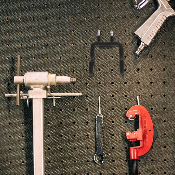 BESTYASH Heavy Duty Grid Wall Hooks Metal Pegboard Hangers for Garage Tool Storage and Organizing Solutions