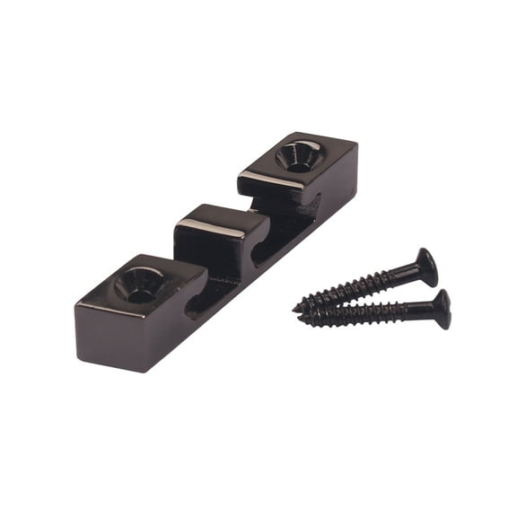 BESTYASH Guitar String Trees String Retainer for Bass Guitar Parts Black 1Pack