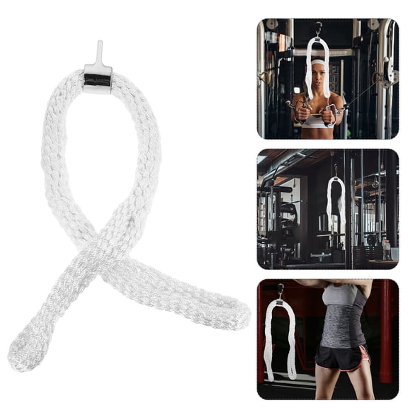 BESTYASH Gym Cable Handles Tricep Rope Nylon Ergonomic Grip Handles For Training Equipment 1Pack