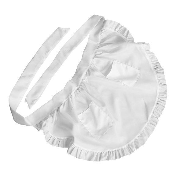 BESTYASH Professional Chef Apron White Polyester Lightweight Versatile Use