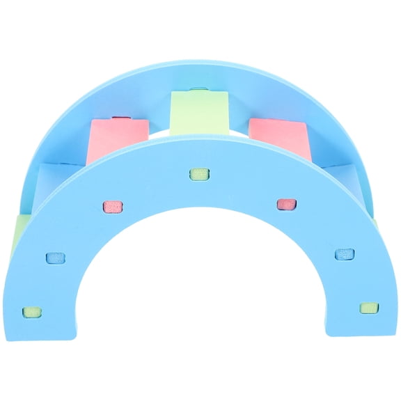 BESTYASH Small Pets Hamster Bridge Snowflake Board for Training and Entertainment 1 Piece
