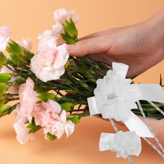 BESTYASH Elegant White Handfasting Cord Wedding Lasso Rope for Traditional Unity Ceremony and Decorative Wedding Symbol
