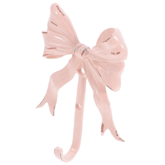 BESTYASH Hanging Clothes Wall Hook Metal Wall Hook Pink Iron French Simplicity 1Pcs Back to School