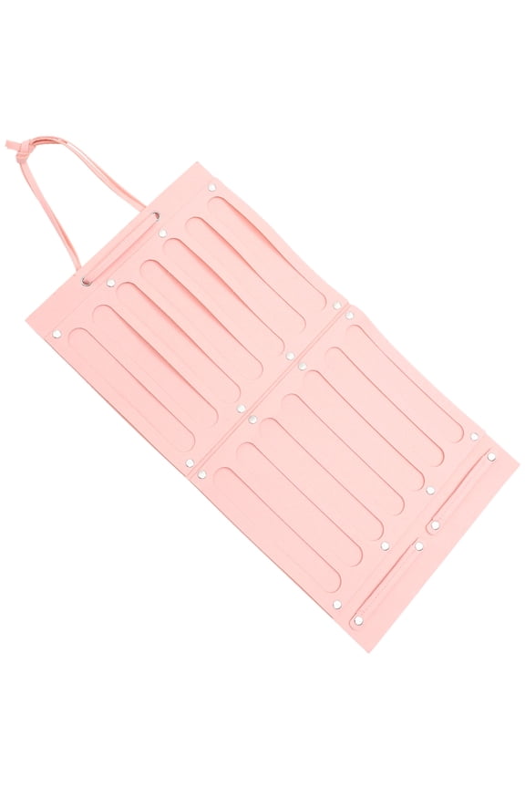 Hanging Headband Organizer Hair Clip Holder Storage Pink 1Set