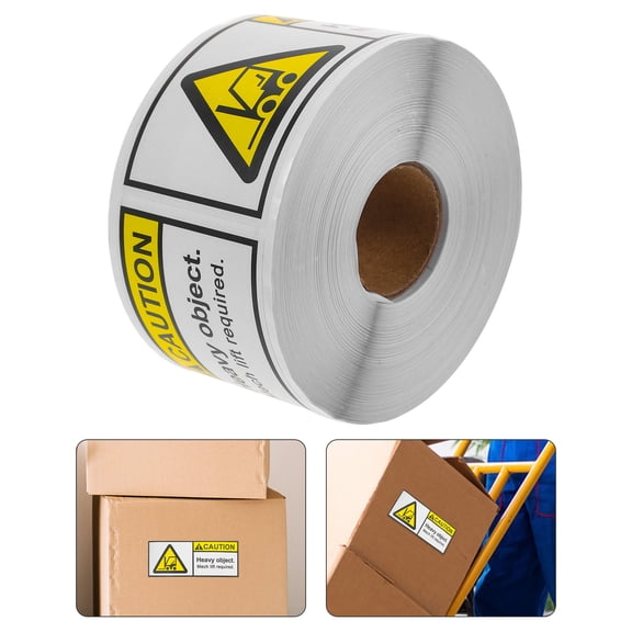 BESTYASH Heavy Team Lift Label Stickers for Shipping Packages Warehouse and Transportation Use