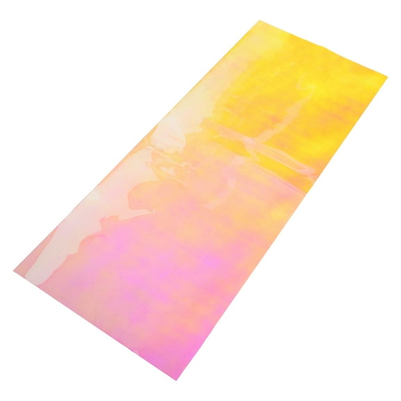 BESTYASH Holographic Window Film Privacy Protection Easy Installation For DIY Projects 1Pcs