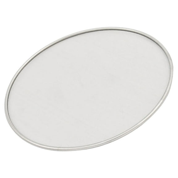 BESTYASH Home Use Plated Silver Splatter Guard for Frying Pan Stainless Steel Oil Splash Screen