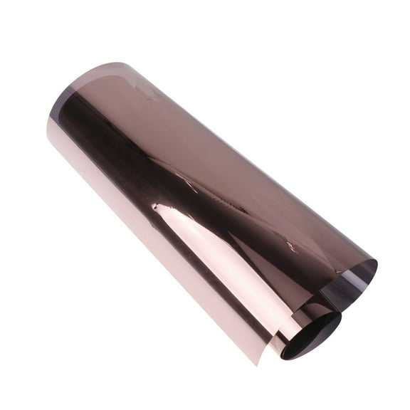 BESTYASH Home Window Film Dark Grey One-Way Adhesive Solar Control for Uv Glare Reduction