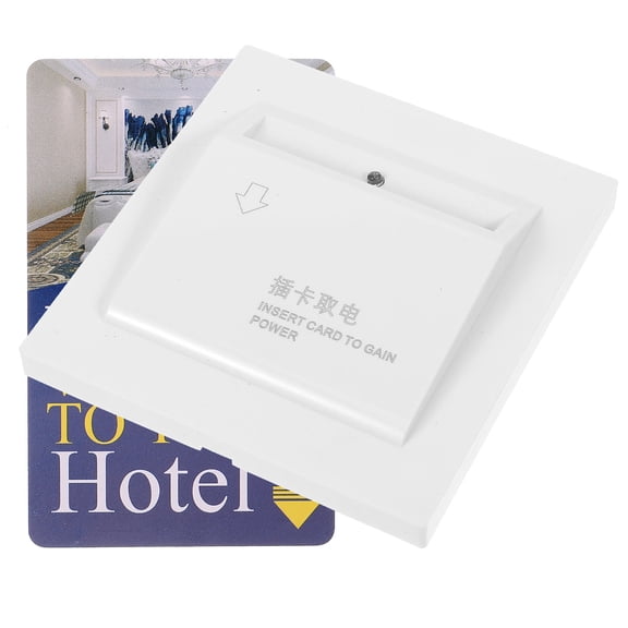 BESTYASH Hotel Room Power Switch with 40A High Current Capacity and Delay Safety for Wall Mount Use