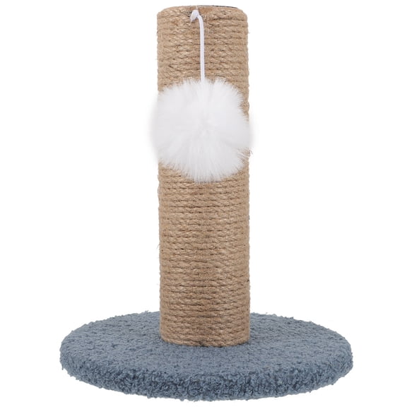 BESTYASH Standing Cat Scratcher Paper Tube Sky-blue 1Pack