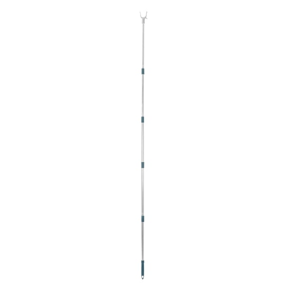 BESTYASH Household Plated Silver Clothes Reaching Pole with Retractable Design for Convenient Clothes Drying