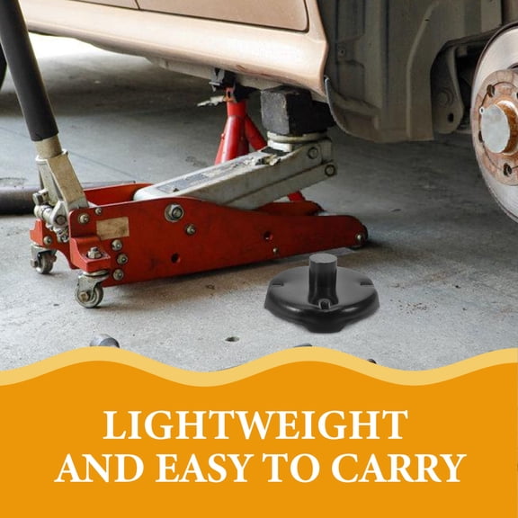 BESTYASH Hydraulic Jack Pad Replacement Steel Compact Heavy Duty Floor Jack Accessory Black