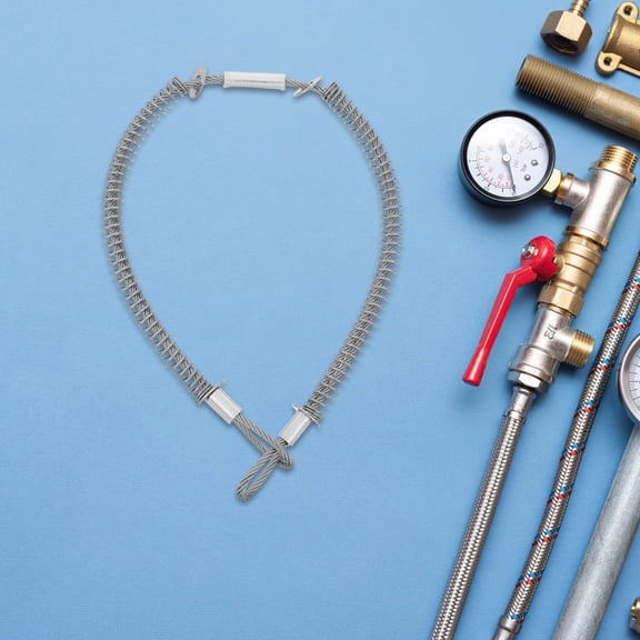 BESTYASH Stainless Steel Hose Safety Cable with Vibration Guard Spring for Hydraulic and Pneumatic Hose Restraint