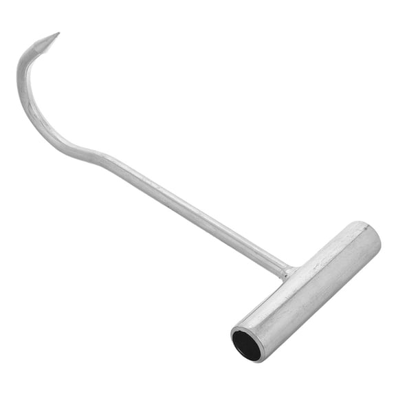 BESTYASH Heavy Duty Manhole Cover Hook Stainless Steel Lifting Tool for Home Use