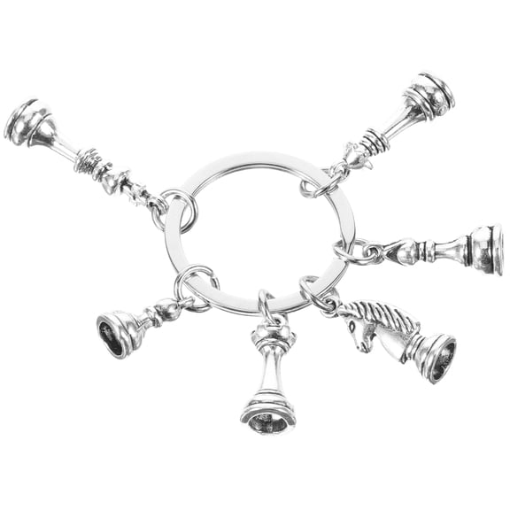 BESTYASH Retro Style International Chess Keychain Lightweight Decorative Accessory for Chess and