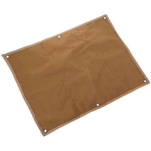 BESTYASH Khaki Patch Display Case for Hanging Badge Storage and Decorative Badge Panel