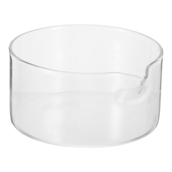 BESTYASH Laboratory Glass Crystallizing Dish with Spout for Precise Pouring and High Stability