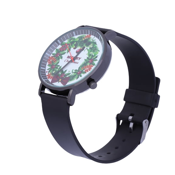 BESTYASH Wristwatch For Women Quartz Watch Black Plastic 1Set Fashion Timekeeping For Christmas