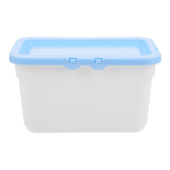 BESTYASH Laundry Pod Organizer Container in Blue for Dryer Sheets and Laundry Room Storage