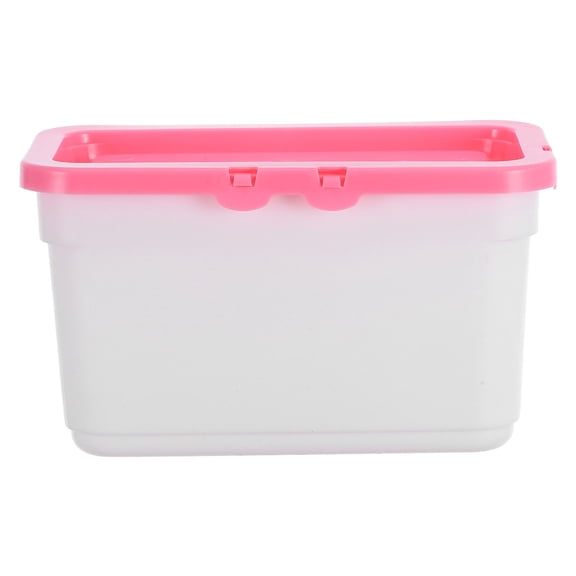 BESTYASH Clear Laundry Detergent Powder Container with Lid, Compact Multifunctional Storage Bin for Home Organization