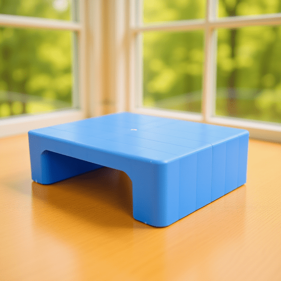 BESTYASH Lightweight Blue Plastic Pallet with Grid Design for Stable Warehouse Storage