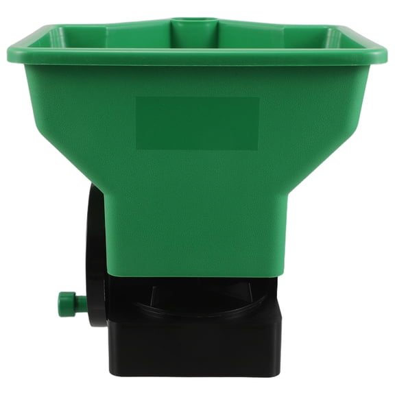 BESTYASH Adjustable Plastic Hand Crank Seeder for Gardening and Lawn Seed Distribution