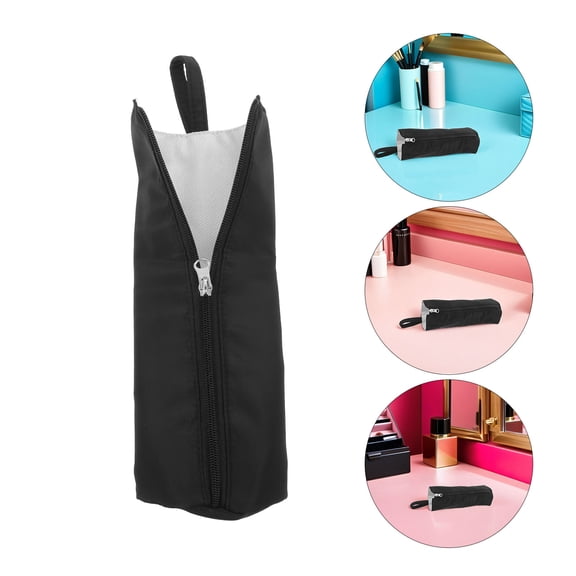 BESTYASH Lightweight Heat Resistant Curling Wand Travel Organizer Bag with Waterproof and Hanging Hook