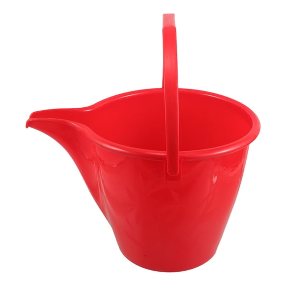 BESTYASH Lightweight Red Agricultural Water Bucket for Fertilizing and Garden Water Storage