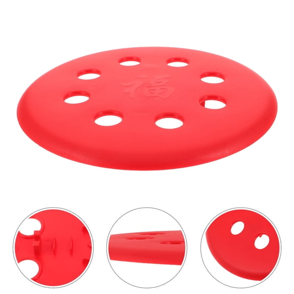BESTYASH Lightweight Red Plastic Replacement Seat Shell for Bar Stool and Canteen Chair and Easy to Install