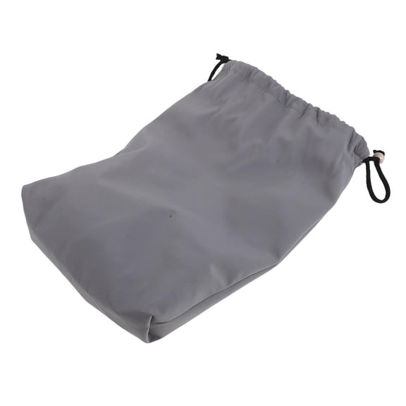 BESTYASH Lightweight Drawstring Pouch Grey Nylon Water-Resistant Closet Organizer