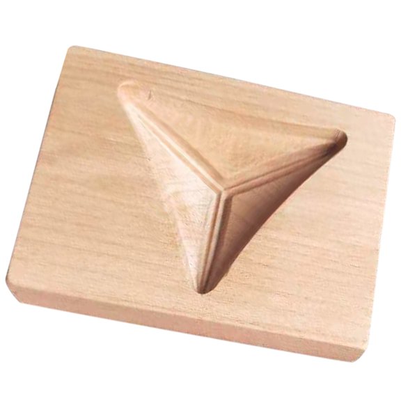 BESTYASH Wooden Triangle Shape Baking Mold Small Size for Cake Dessert