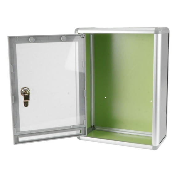 BESTYASH Lockable Wall Mount Mailbox Weatherproof Secure Parcel Box for Home and Office Outdoor Use