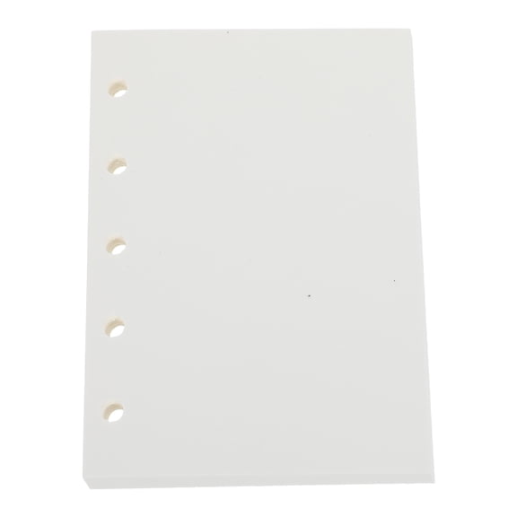 BESTYASH M5 Notebook Refill Paper 5 Hole Binder Filler Thick White Sheets for Notetaking