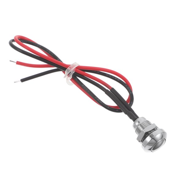 BESTYASH Flush Mount 8Mm Momentary Push Button Switch for Guitar Kill Switch Effects with Prewired Pigtail Leads