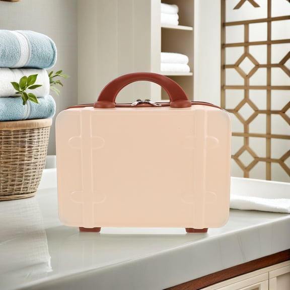 BESTYASH Make Up Cases Small Plastic Case Vintage Cosmetic Storage 1Set