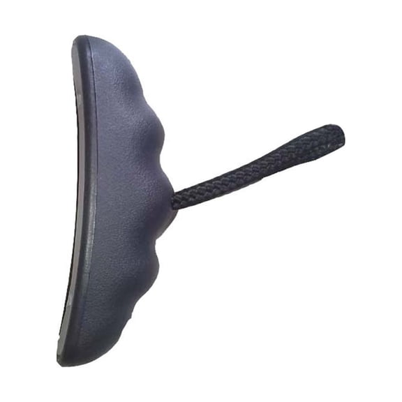 BESTYASH Black Marine Boat Pull Handle with High Impact Plastic and Cord for Kayak Carrying and Easy Transport