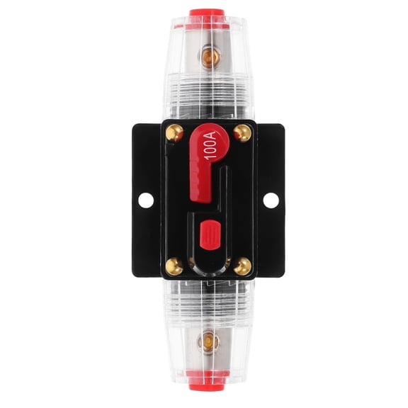 BESTYASH Marine Circuit Breaker Automatic Reset Black Plastic 1Pcs For RV Use