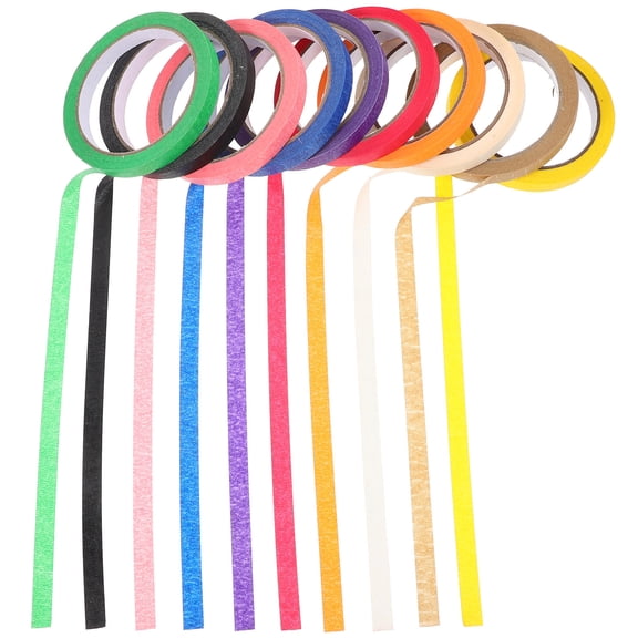 BESTYASH Masking Tape Assorted Color Paper for 3D Printer and DIY Crafts