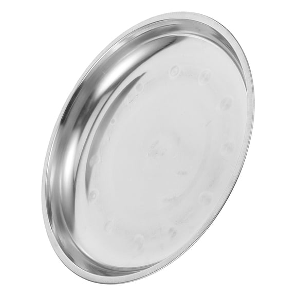 BESTYASH Stainless Steel Mechanical Scale Tray Weighing Dish Round Shape For Liquid Food Measurement 1Pcs