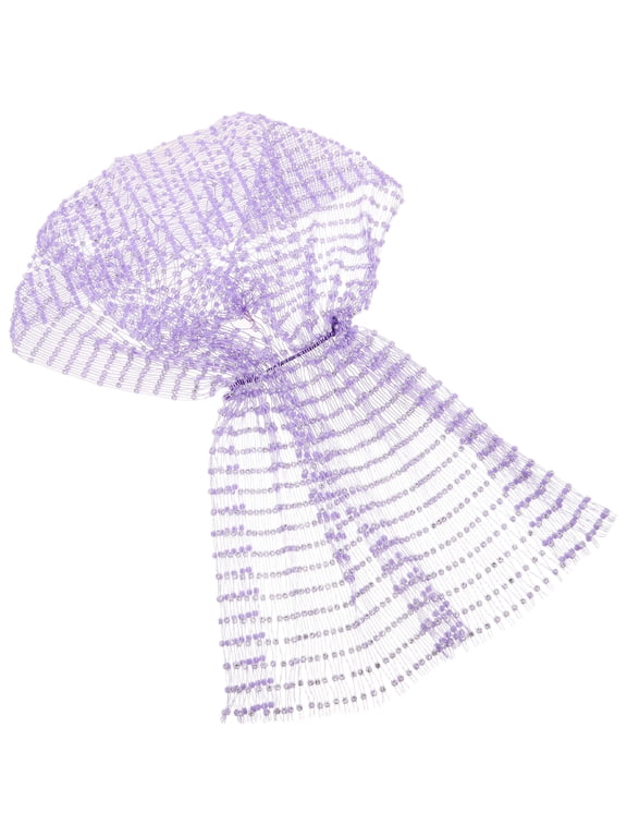 Mesh Rhinestone Scarf, Glitter Hair Accessory for Rave, Party, Festival, Dance Events