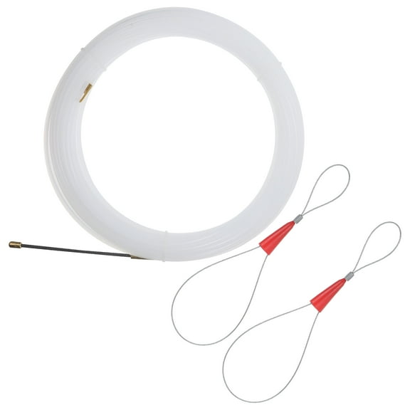 BESTYASH Metal Cable Threader with Fastener - Wire Puller Tool for Electrical Wiring in Walls and Floors