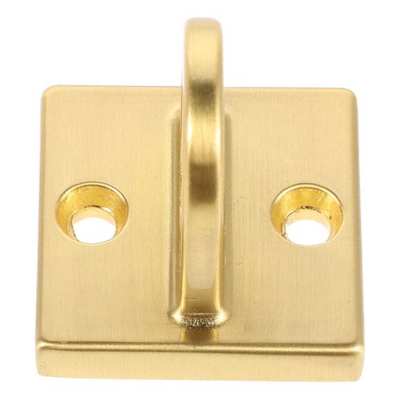 BESTYASH Metal Ceiling Hook Golden Plate for Queue Line Rope Barrier Control and Crowd Management