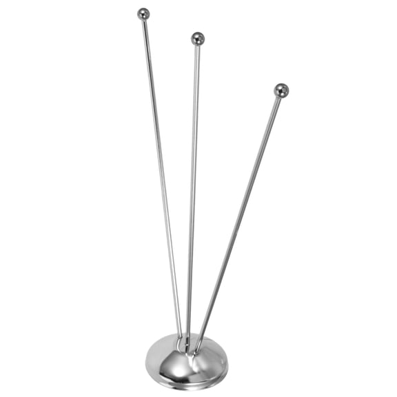 BESTYASH Metal Flag Holder with Stable Base for Office Desks, Conference Rooms, Meeting Tables, Diplomat Displays