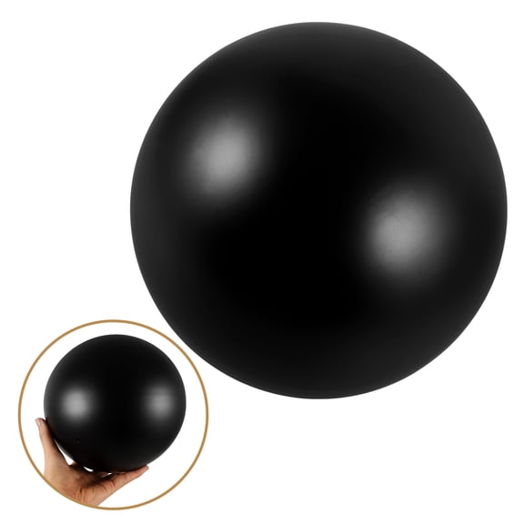 BESTYASH Black Metal Garden Spheres Gazing Outdoor Decoration for Yard and Set